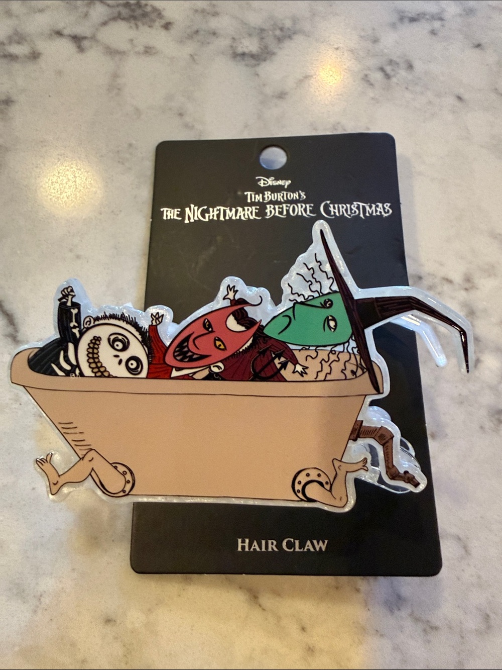 Her Universe The Nightmare Before Christmas Lock Stock & Barrel Hair Claw